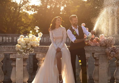 Contessa Dubai Appliques florales à volants robes de bal épaules dénudées personnalisé balayage Train robes de soirée