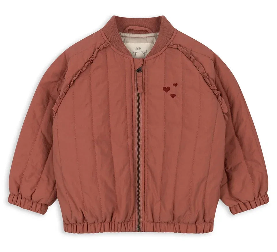 Brand KS Children's Lambswool Jacket Coat Autumn Winter Baby Boys Cotton Outerwear Toddler Girls Flight Suit Jacket Kids Clothes