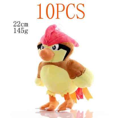 2025@@@@10PCS 20cm Pokemon Stuffed Plush Toys Kawaii Pikachu  Anime Doll Kids Birthday Kawaii Cute Soft Children Stuffed Plush