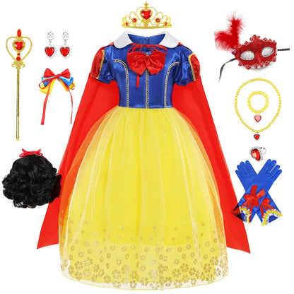 Costume de princesse pour bébé fille, robe de soirée, robe de bal, déguisements de princesse pour carnaval, Halloween