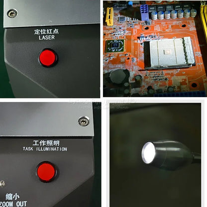 Station de soudage BGA entièrement automatique avec caméra CCD, système de réparation de puces de soudure et système de soudage BGA G820 G750 G720 G700