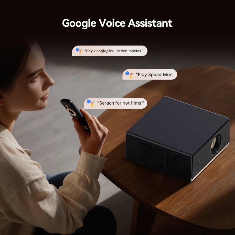 Wanbo X5 Pro New Projector Online 4k Full HD 1080P HDR10 Proyector 1100 ANSI  Android TV11.0 ASA3.0 Auto Focus Projectors