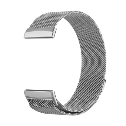 Metal Milanese Loop Strap For Fitbit Versa 4/Versa 3 Smartwatch Official Bracelet Wristband For Fitbit Sense 2-1 Magnetic Correa
