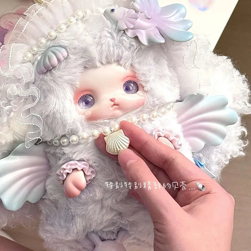 Loloan Ocean Series Vinyl Plush Blind Box Kawaii Sea Animal Anime Doll Surprise Home Decor Toy Gift Cute Mystery Bag