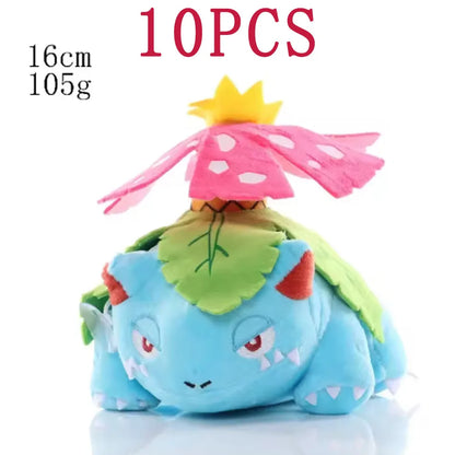 2025@@@@10PCS 20cm Pokemon Stuffed Plush Toys Kawaii Pikachu  Anime Doll Kids Birthday Kawaii Cute Soft Children Stuffed Plush