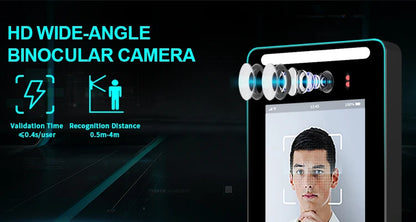 HFSecurity FR05 lecteur de carte RFID à reconnaissance faciale tout-en-un Wifi système de contrôle d'accès de présence lecteur de détection de visage