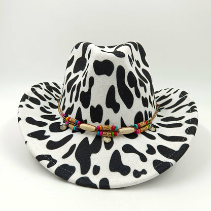 Cowboy hat various accessories cowboy hat monochrome felt hat men and women outdoor hat rider hat шляпа женская
