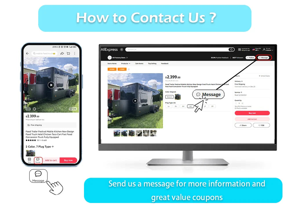 Urdream New Arrival Wholesale Price Food Trucks USA Australia Standard Concession Food Trailer Taco Hamburger Fast Food Truck