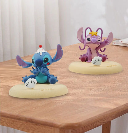 Stitch Mobile Phone Holder Decoration Ornament Creative Furniture Kawaii Environmentally Office Desktop Small Ornament Gift