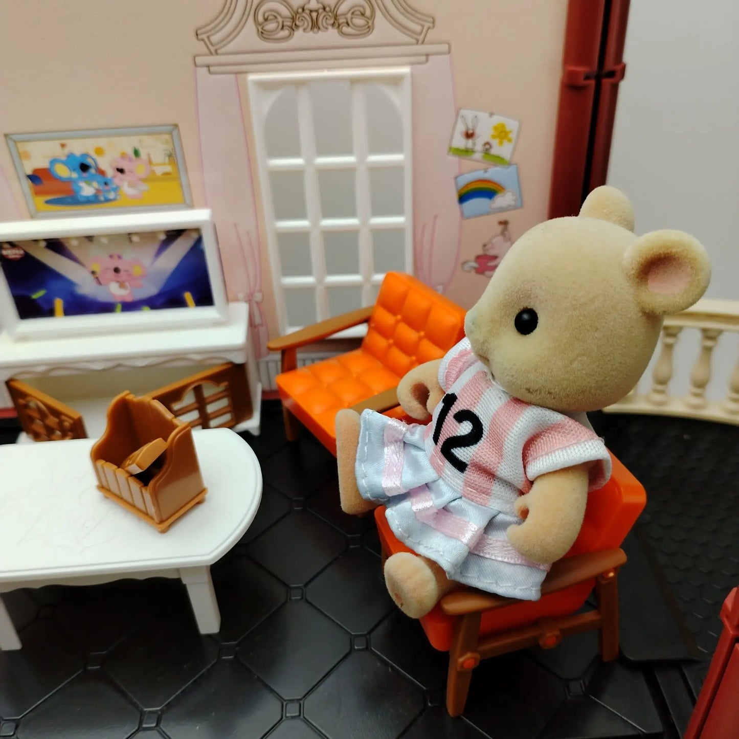 mini supermarket shopping games dollhouse furniture accessories Intellectual education toys for kid family interaction toys