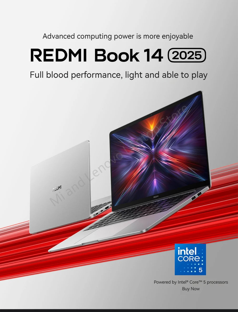【World Premiere】Xiaomi REDMI Book 14 2025 NEW Intel Core 5 220H 32G+1TB 2.8K 120Hz Screen