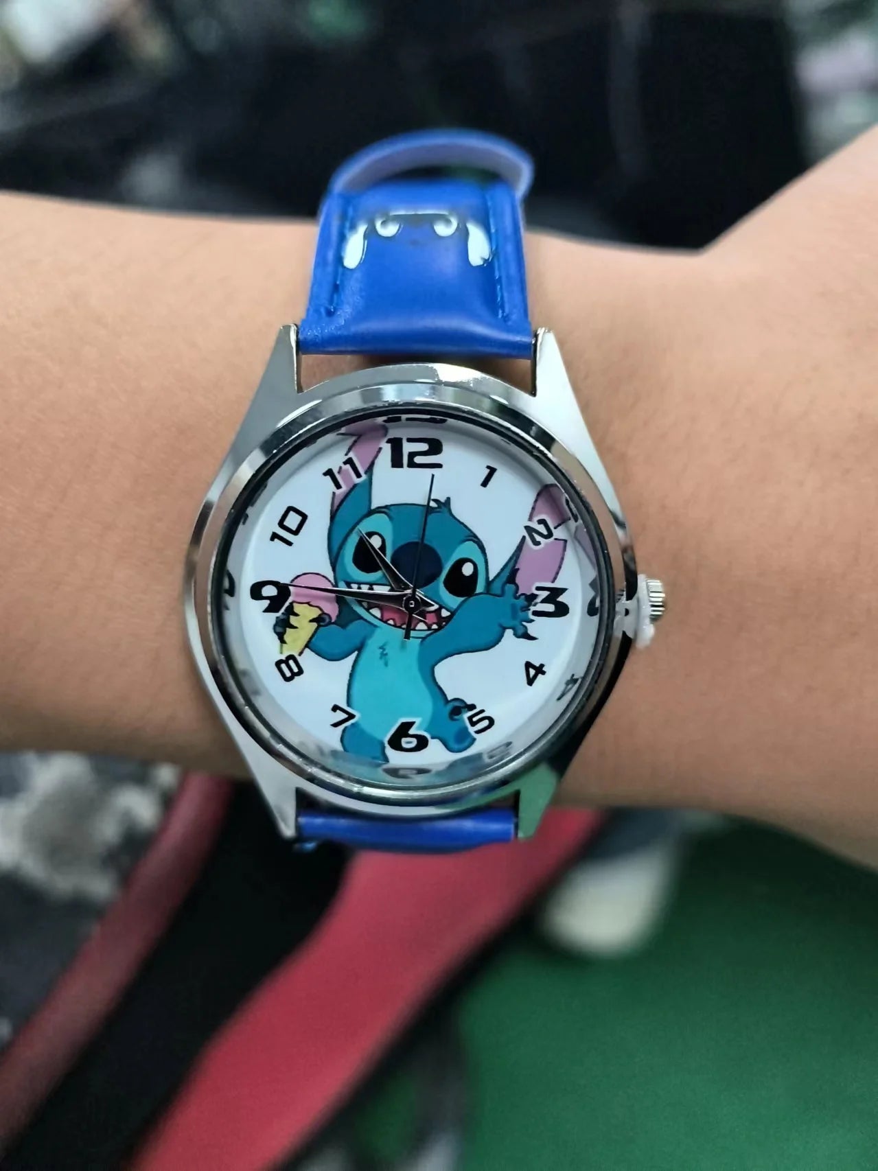 Stitch Gift Box Watch Pointer Quartz Children Box Gift Watch Girls Kawaii Stitch Box Watch Birthday Gift Cute Girly Heart