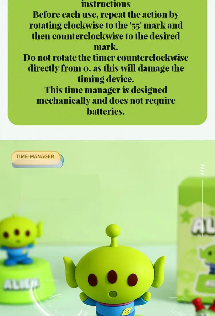 Stitch Cute Cartoons Cute Pet Stitch Timer Student Self-Discipline Learning Times Management Kitchen Machinery Timing Reminder