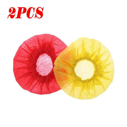 Microphone Hygiene Cover Odor Removal Disposable Disposable Non-woven Windscreen Protective Mic Pad for KTV Karaoke Supplies