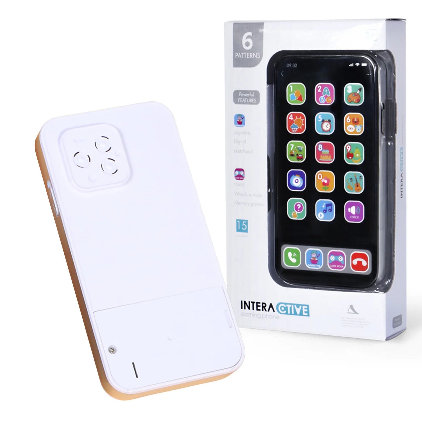 Fake Phone Kids Play House Toys Simulation Music Touch Screen Cell Phone With Light Baby Boys Girls Toys Mobile Phone Model Toys