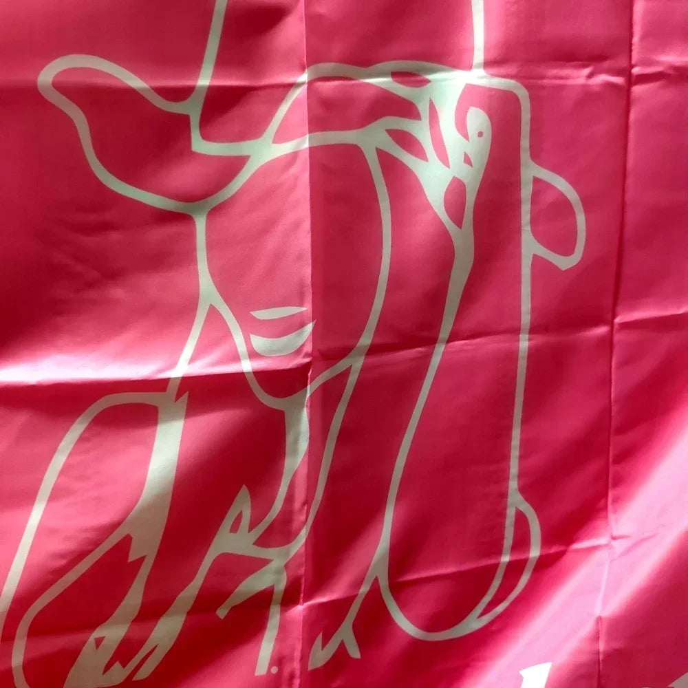 Cowgirl Western Flag - 90x150cm Funny Polyester Banner - Trendy College Dorm Decor for Girls, Room Wall Hanging Decoration