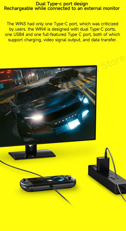 GPD WIN 4 2025 AMD Ryzen™ AI 9 HX 370/ AMD Ryzen 7 8840U Processor 32GB RAM 1TB/2TB Hard Drive 6-inch Pocket Mini PC Laptop