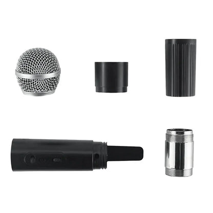Microphone d'entraînement de fête, accessoire de microphone, jouet de simulation de discours, faux microphone, accessoire de costume de scène, microphone de karaoké pour enfants