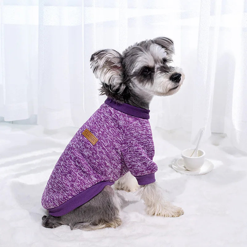 Veste d'hiver chaude pour chiots et chats, vêtements pour petits chiens, chihuahuas, schnauzers, carlins, sweat-shirts, costumes décontractés pour animaux de compagnie