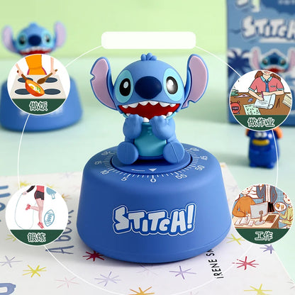 Stitch Cute Cartoons Cute Pet Stitch Timer Student Self-Discipline Learning Times Management Kitchen Machinery Timing Reminder