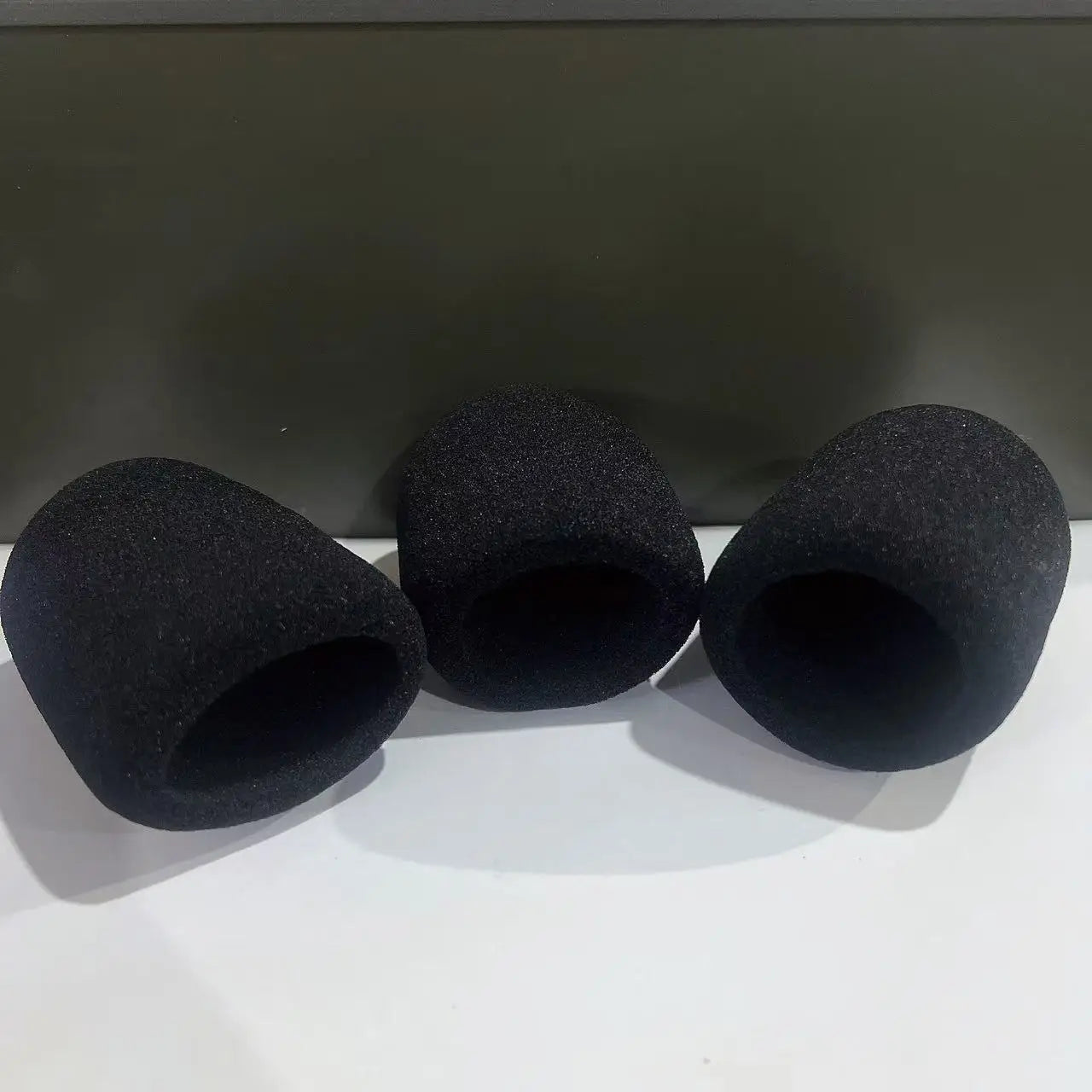 Wireless Handheld Microphone Covers  Windproof Anti-Saliva and Washable Sponge Foam Cover for Most Microphone Mic Cap