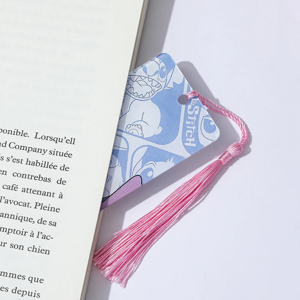 Marque-pages en acrylique mignons, accessoires de lecture pour amateurs de livres, marque-pages d'animation, cadeaux pour femmes