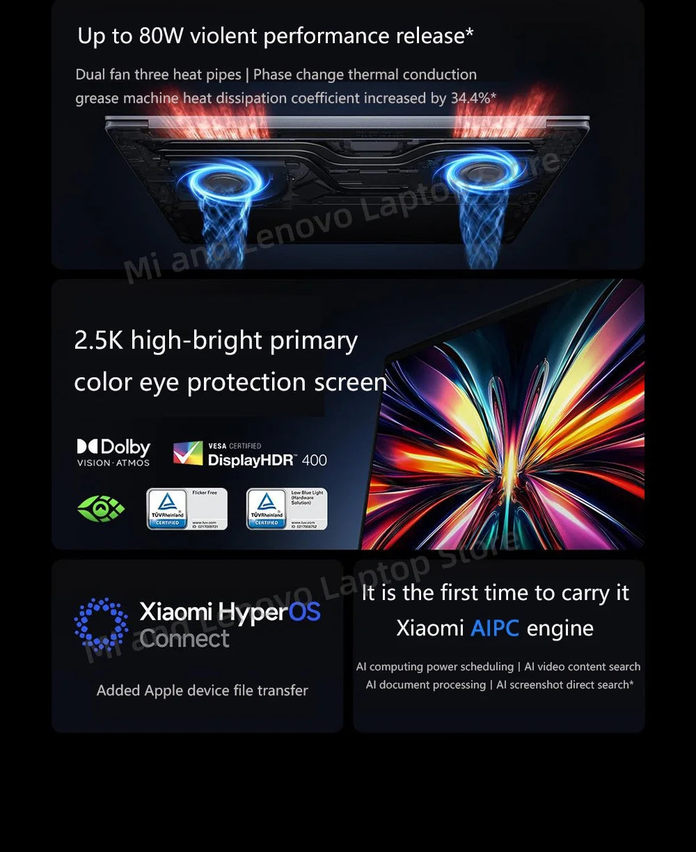 【World Premiere】REDMI Book Pro 16 2025 Ultra5-225H/Ultra7-255H 32GB+1TB 2.5K/3.1K 120Hz/165Hz  Grey