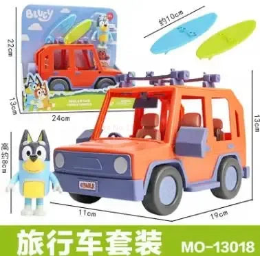 Muse Moose Bluey Family Toy Bluey And Friends Bingo Bandit Doll Doll Ornaments Children's Birthday Gift Play House Toy Ornaments