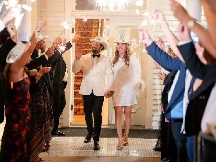 Chapeaux de Cowboy de mariage, 4 à 24 pièces, chapeaux de Cowboy occidentaux, cadeau pour femmes, réception de mariage, bal de danse, fête prénuptiale