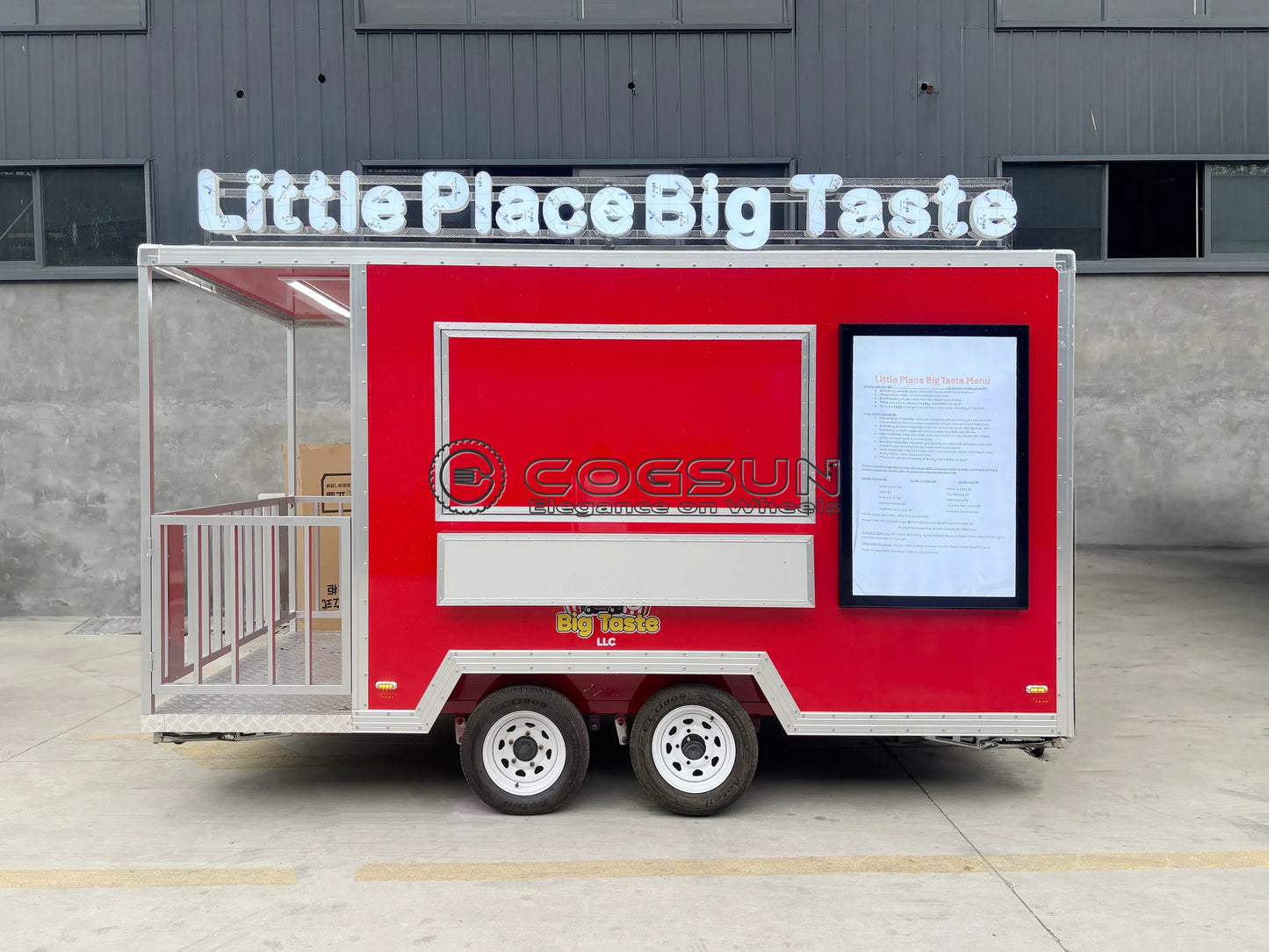 Customized Commercial Food Trucks Concession Food Trailers Street Mobile Food Trucks Fast Food Trailers For Sale USA Europe