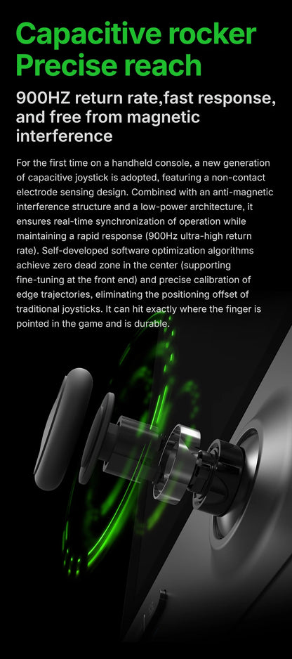 AOKZOE A1X AMD AI 9 HX 370 PC Game Console 8 Inch Native Landscape Screen Windows Handheld Laptops VRR 72.7Wh For Steam 3A Game