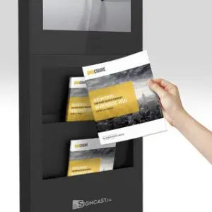 21.5 32 43 pouces centre commercial Android écran tactile interactif affichage de signalisation numérique support de sol Lcd kiosque d'auto-service