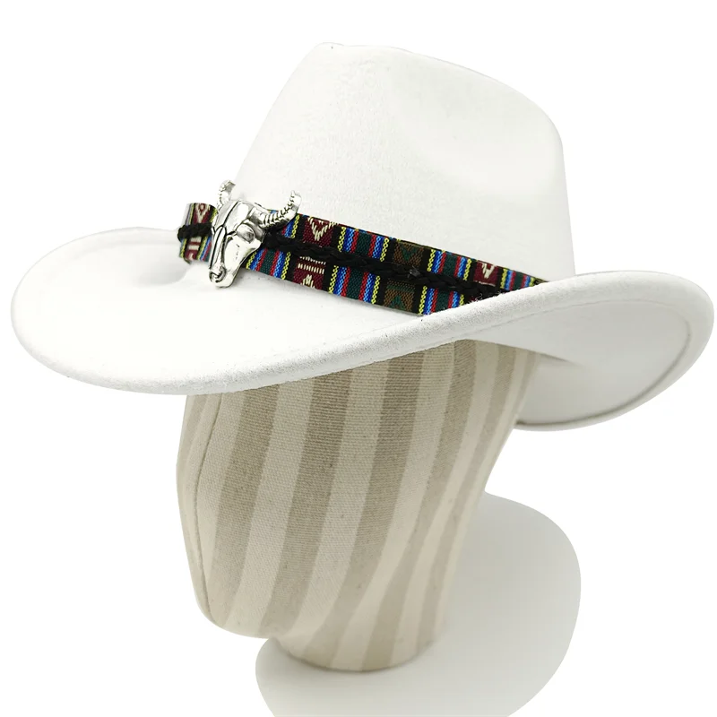 Cowboy hat various accessories cowboy hat monochrome felt hat men and women outdoor hat rider hat шляпа женская