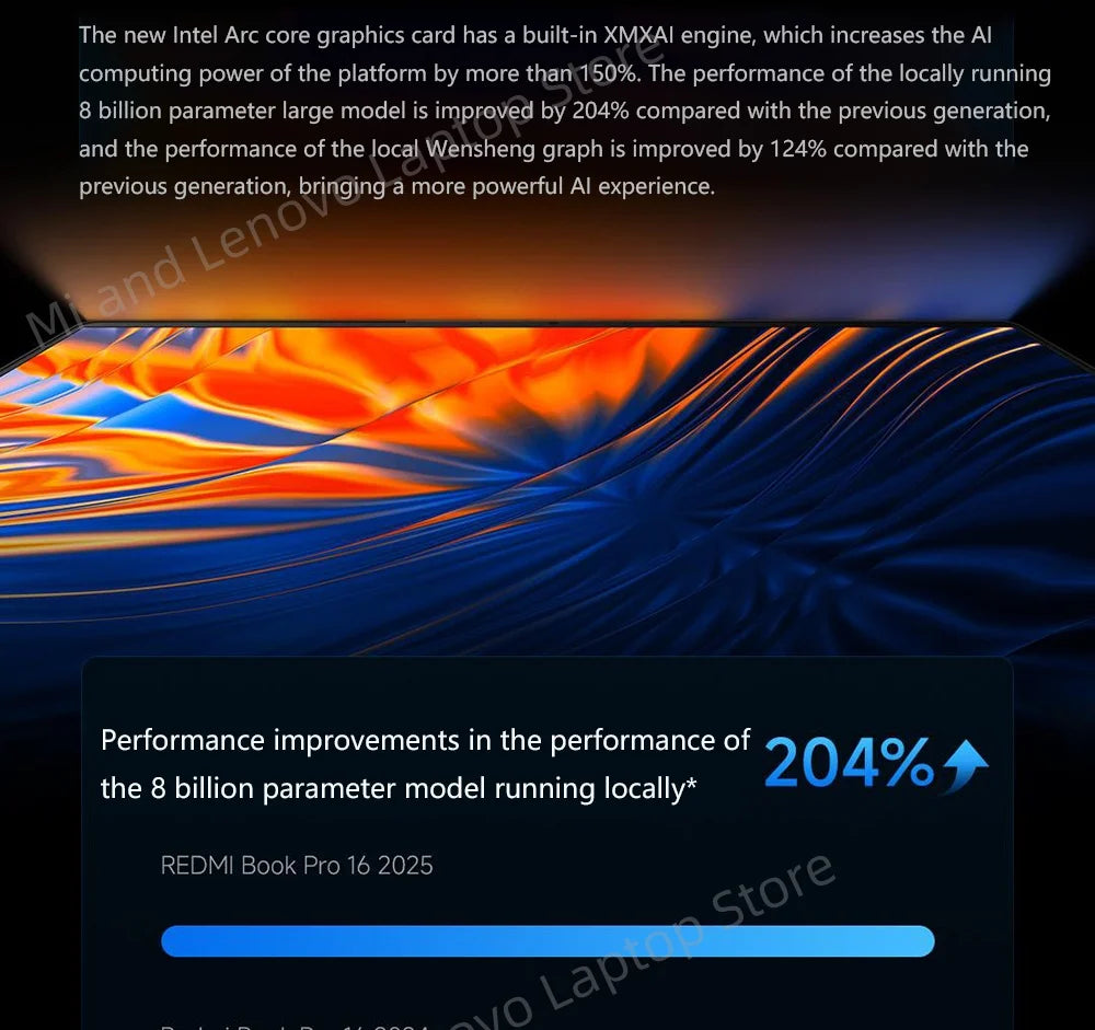 【World Premiere】REDMI Book Pro 16 2025 Ultra5-225H/Ultra7-255H 32GB+1TB 2.5K/3.1K 120Hz/165Hz  Grey