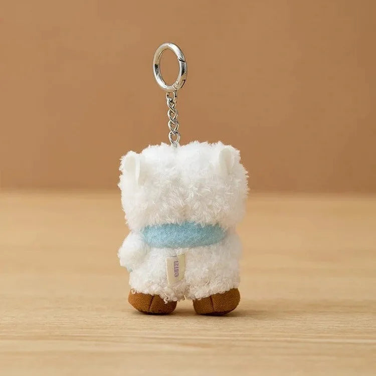 New 10Cm Bt21Ed Baby Series Kawaii Anime Rj Cooky Plush Keychain Cute Cartoon Plush Pendant Doll Toy Bag Accessories Girl Gift