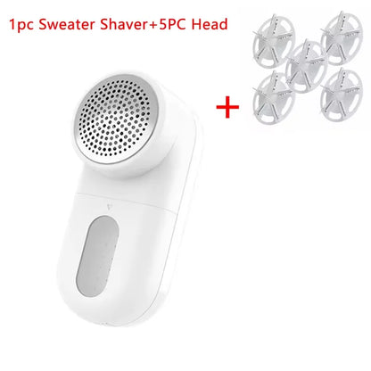 Stock Original Xiaomi Mijia Portable Lint Remover With 3pcs Replace Cutter Heads Hair Ball Trimmer Sweater Remover Motor Trimmer