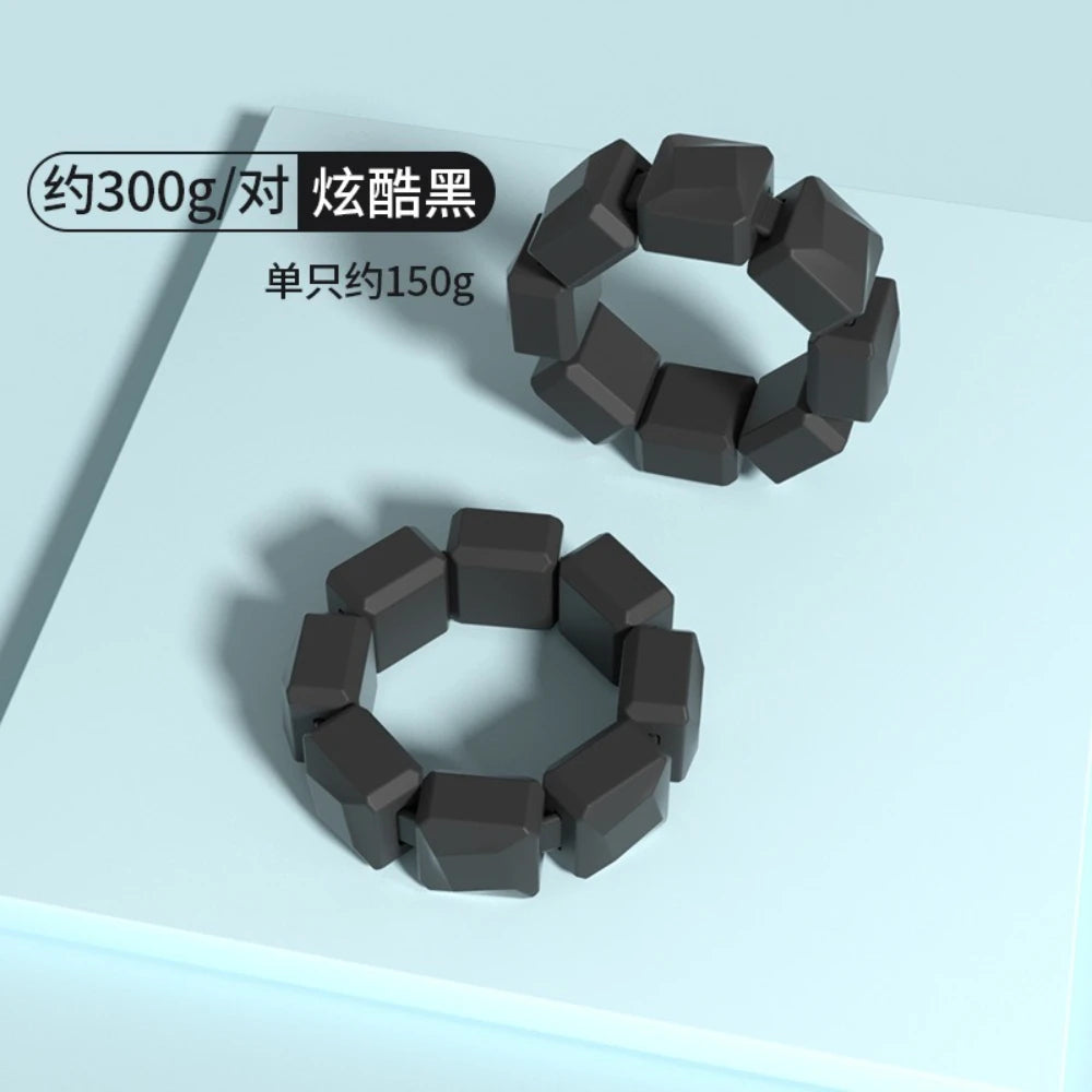 1/2/4 LB poignet poids Yoga Fitness exercice Triangle Silicone réglable cheville poignet protecteur poids bracelet Jogging bracelet