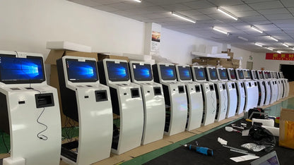 21.5 32 43 pouces centre commercial Android écran tactile interactif affichage de signalisation numérique support de sol Lcd kiosque d'auto-service