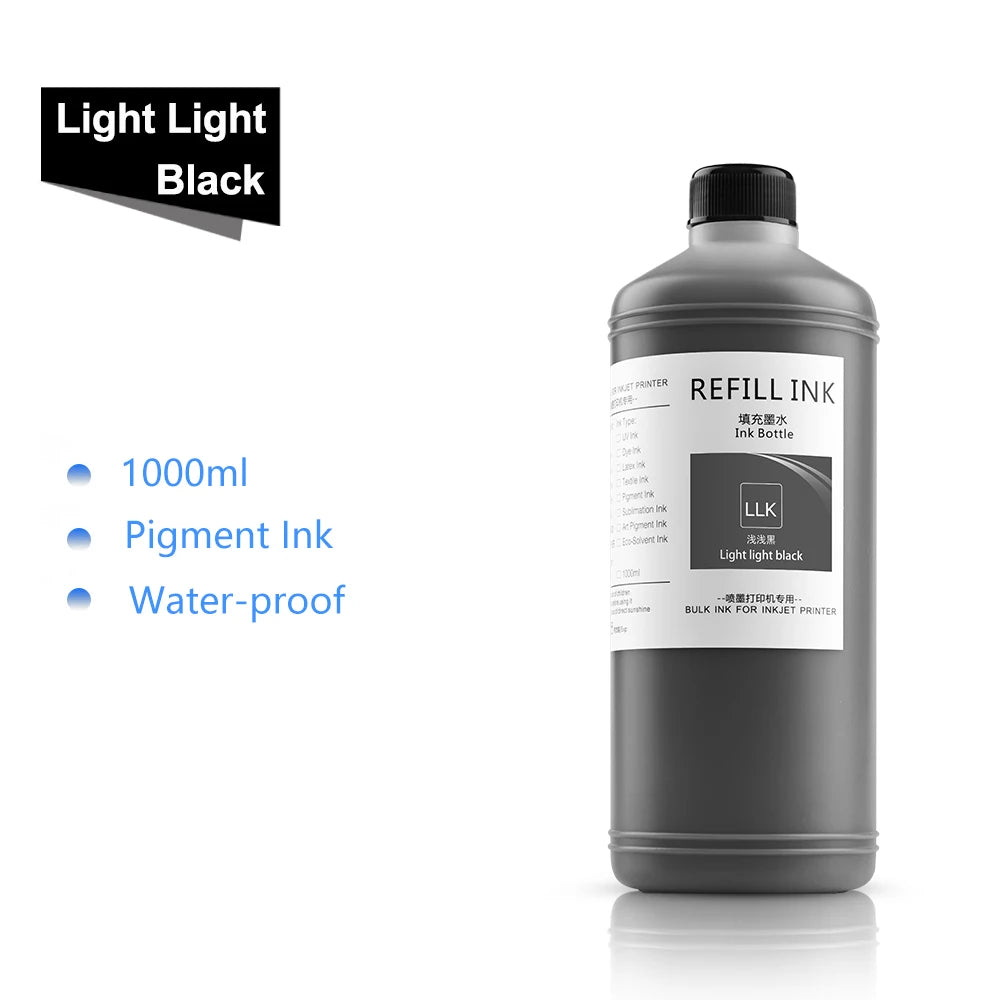 1000ML Waterproof Pigment Ink For Epson Stylus Pro 3800 3880 7700 9700 7800 9800 4800 4880 7600 9600 7450 7910 9910 Printer
