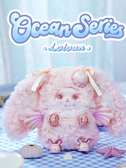 Original Blind Box Loloan Ocean Series Mystery Box Cute Backpack Pendant Room Decor Toy Birthday/Christmas Surprise Gift