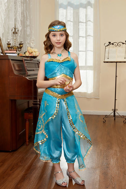 Robe de princesse pour filles, robe d'anniversaire à volants pour enfants, robe de Noël pour enfants,  spectacle, robes de cosplay fantaisie