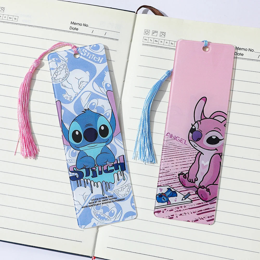 Marque-pages en acrylique mignons, accessoires de lecture pour amateurs de livres, marque-pages d'animation, cadeaux pour femmes