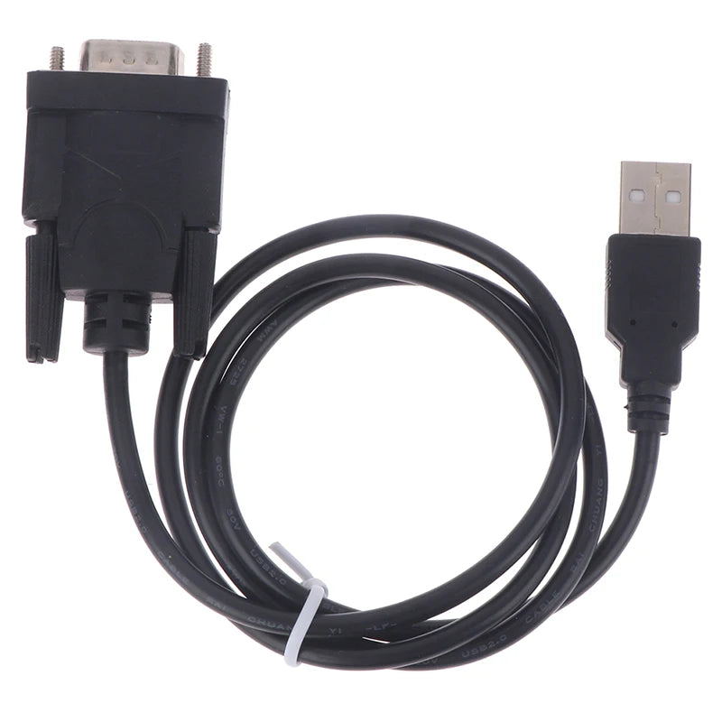 Adaptateur convertisseur USB RS232 vers DB 9 broches mâle, compatible avec Windows 7, 8 et 10 Pro, compatible avec divers périphériques série, câble de 75 cm