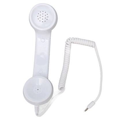 Handheld Cell Phone Telephone Receiver Multifunction One Click  Radiation Proof Retro Phone Handset for Mobile Phones Computers