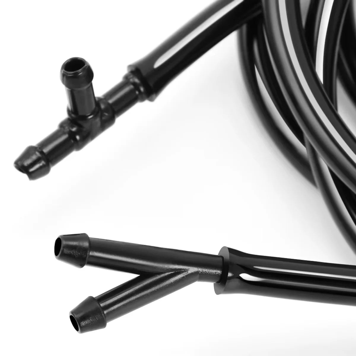 1/2/3/4M Washer Nozzle Hose Windshield Wiper With Connector Kit T Y Straight Pipe Windshield Spray Hose Fluid Pipe