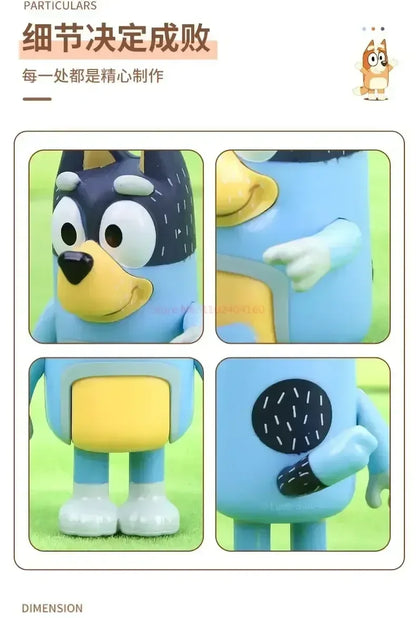 Muse Moose Bluey Family Toy Bluey And Friends Bingo Bandit Doll Doll Ornaments Children's Birthday Gift Play House Toy Ornaments