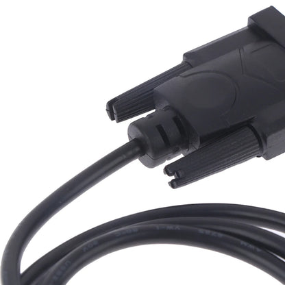 Adaptateur convertisseur USB RS232 vers DB 9 broches mâle, compatible avec Windows 7, 8 et 10 Pro, compatible avec divers périphériques série, câble de 75 cm