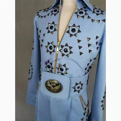 Costume de danse de salon pour homme, accessoire de luxe de haute qualité, style rock, Le King, Diamond Rock, Cosplay, 2025, C AA