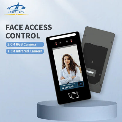HFSecurity FR05 lecteur de carte RFID à reconnaissance faciale tout-en-un Wifi système de contrôle d'accès de présence lecteur de détection de visage