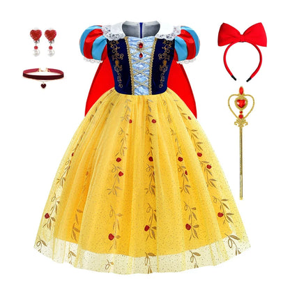 Costume de princesse pour bébé fille, robe de soirée, robe de bal, déguisements de princesse pour carnaval, Halloween